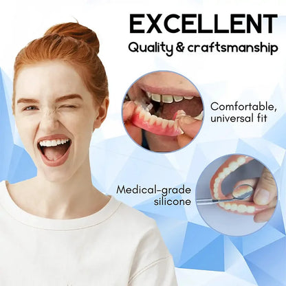 Seurico™ Premium Custom Silicone Denture Set - ✅The brand recommended by the doctor(⏰Limited time discount Last 30 minutes⏰)