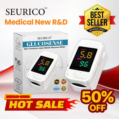 【OFFICIAL STORE】👨‍⚕️Seurico™ Next-Generation Intelligent Multifunctional Non-Invasive Laser Blood Glucose Meter [99.9% Accuracy]