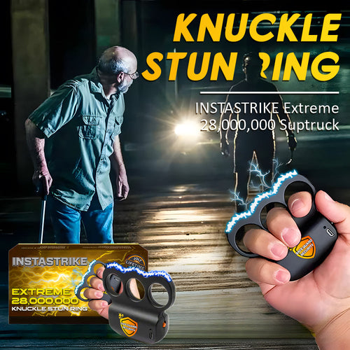 ⚡ INSTASTRIKE Extreme 28,000,000 Suptruck Knuckle Stun Ring⚡